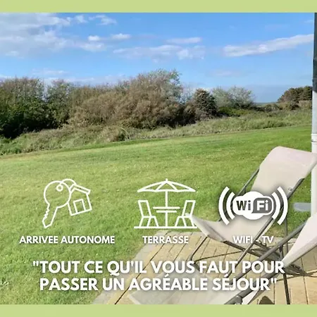 Le Charmant, Appartement Situe Dans La Residence De Standing, Les Dunes Du Golf A Wimereux Exterior foto